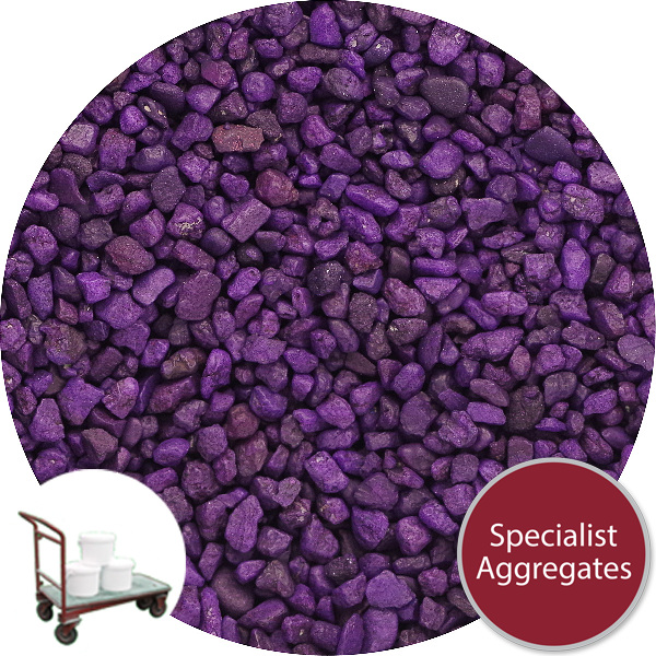 Rounded Gravel Nuggets - Royal Purple - Click & Collect